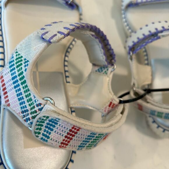 Dolce Vita Debra Sandals Ivory Multi Nubuck, Size 9.5, NWOT - Picture 9 of 11